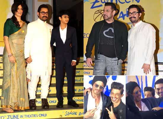 Aamir Khan's Grand Premiere: Gauri Spratt, Khan Trio and More Light Up the Night!