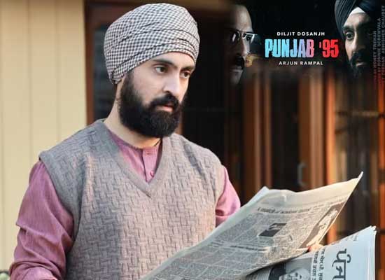 Diljit Dosanjh Shares 'Punjab 95' BTS Photos, Reveals Teaser Date!