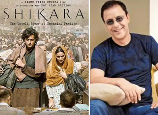 Filmmaker Vidhu Vinod Chopra reveals about his movie Shikara!