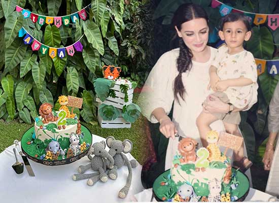 Dia Mirza to share pics from son Avyaan's 2nd birthday celebration!