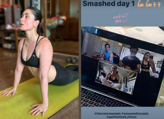 Kareena Kapoor Khan to share a glimpse of Day 1 of her virtual workout!