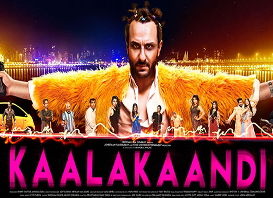 The soundtrack of Kaalakaandi is an average one with a good peppy number as Kalaakaandi.