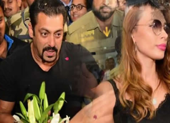 Salman Khan gets mobbed by fans at Jaipur airport!