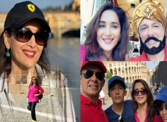 Madhuri Dixit to share lovely pictures from her exotic vacation in Rome!