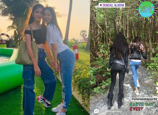 Ananya Panday to share a throwback photo with BFF Shanaya Kapoor from Alaska!