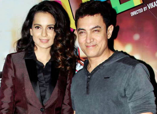 Kangana Ranaut denies playing Aamir's daughter in 'Dangal'!