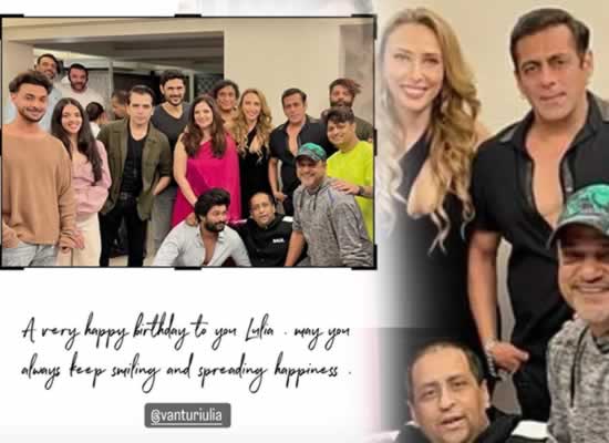 Salman Khan celebrates rumoured GF Iulia Vantur's birthday!