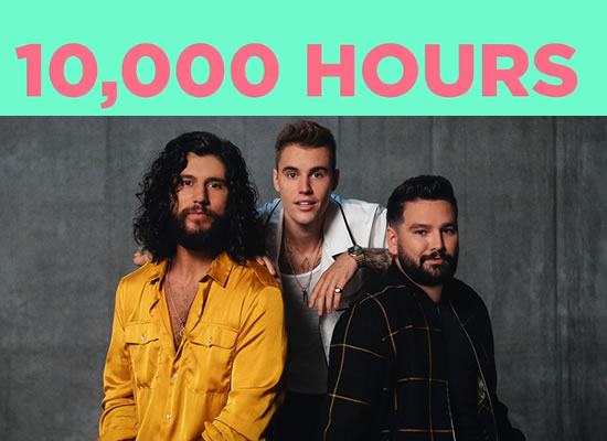 Justin Bieber teams up with Dan and Shay for 10000 Hours!