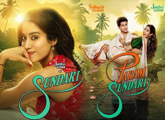 Get Ready for Param Sundari: Sidharth & Janhvi's Romantic Journey!