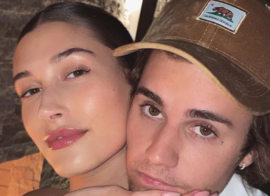 Justin Bieber's sweet moments with wife Hailey Bieber in Artist of the Year award speech!