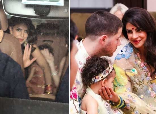 Protective Mama! Priyanka Chopra Guards Malti Marie at Family Wedding Celebration!