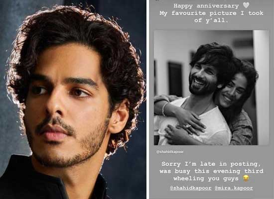 Ishaan Khatter to wish Shahid Kapoor-Mira Rajput on their wedding anniversary!