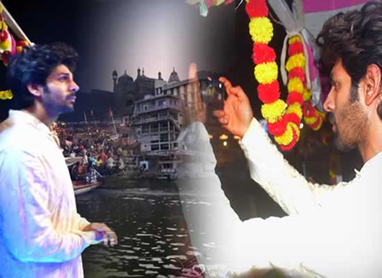 Kartik Aaryan visits Kashi Vishwanath Temple post Bhool Bhulaiyaa 2's success!