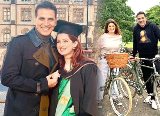 Akshay Kumar admires his 'dimaag wali' wife Twinkle Khanna!