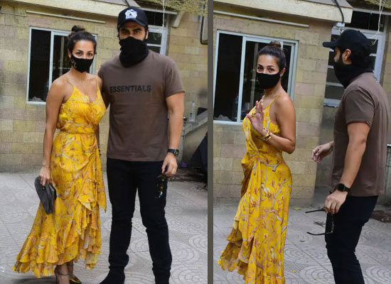 Arjun Kapoor and Malaika Arora's stylish look for the Easter lunch!