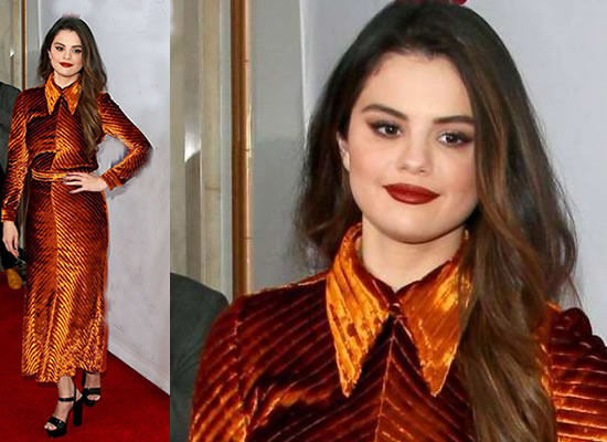 Selena Gomez's stylish appearance at an event in California!