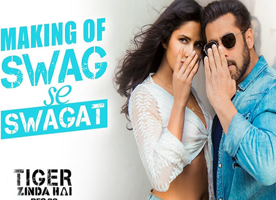 Swag Se Swagat song of film Tiger Zinda Hai at No. 7 from 5th October to 11th October!