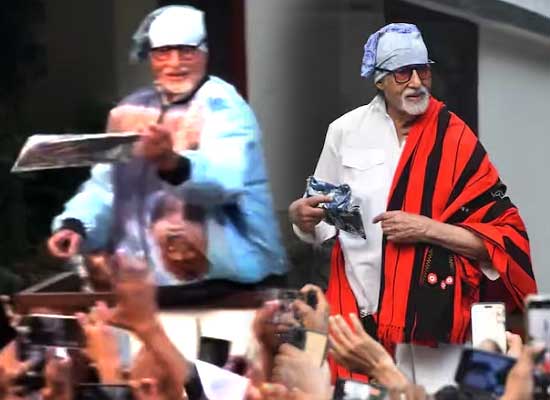 Jalsa Diaries: Amitabh Bachchan Spreads Joy with Sunday Gift Ritual!