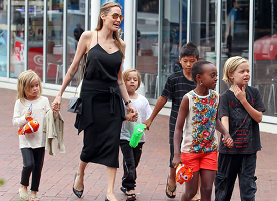 I think a lot of moms don't really rest, says Angelina Jolie!