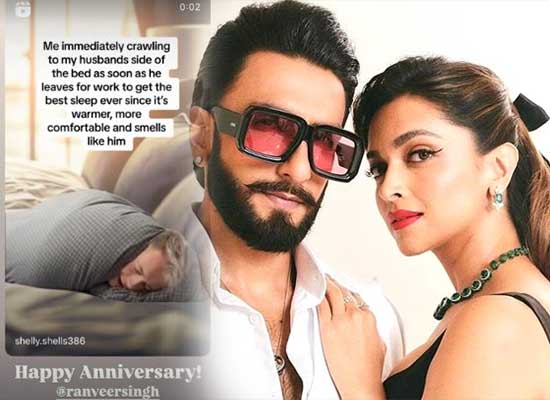 Deepika Padukone reveals about moving to Ranveer Singh's side of bed to get 'best sleep ever'!