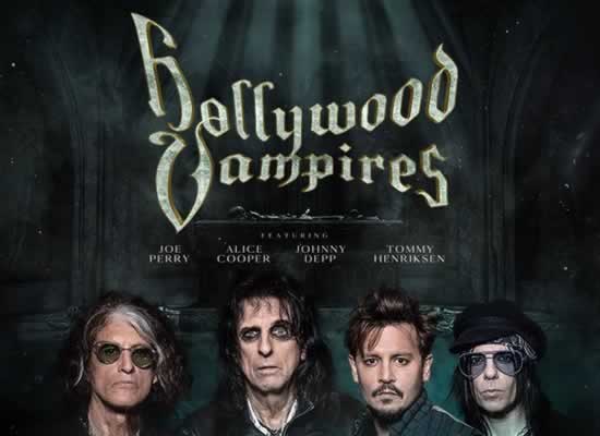 Johnny Depp to announce a tour with his band Hollywood Vampires!