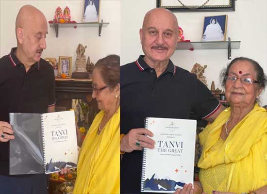 Anupam Kher announces his next directorial film Tanvi The Great!