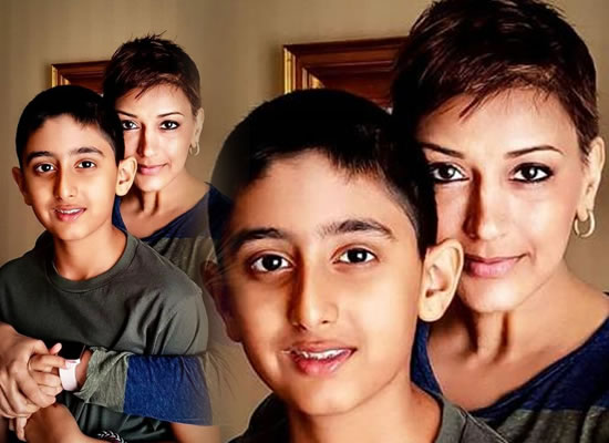 Sonali Bendre's heartful message for her 12-year-old son Ranveer!