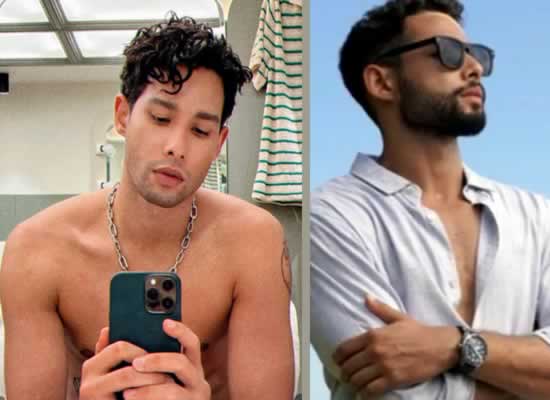 Siddhant Chaturvedi shares a bare-chested mirror selfie with a poem!