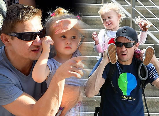 I'm just playing my best role to date as a father, says Jeremy Renner!