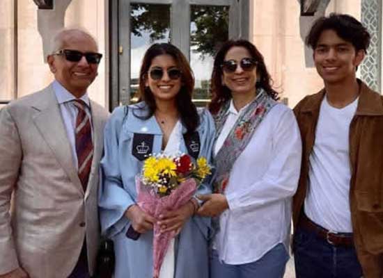 Juhi Chawla drops loveable pics from daughter Jahnavi's graduation ceremony!