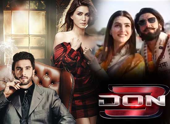 Ranveer Singh, Kriti Sanon to Begin 'Don 3' Production Next Year!
