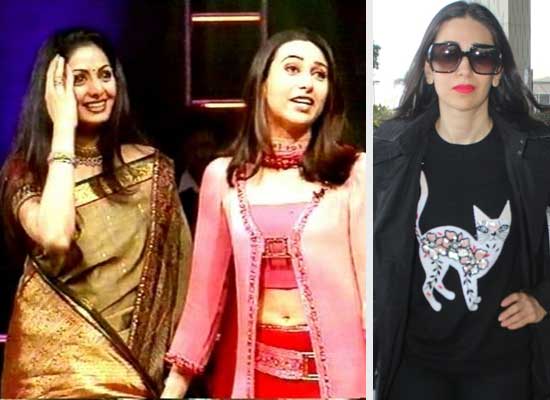 Karisma Kapoor recalls how Sridevi inspired her during childhood days!