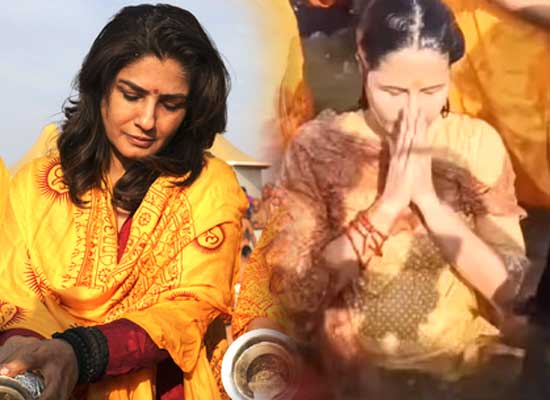 Raveena Tandon Expresses Disgust Over Katrina's Maha Kumbh Snan Being Filmed Secretly!