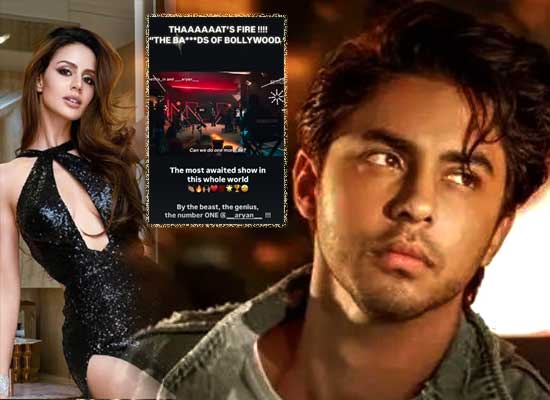 Larissa Bonesi Praises Aryan Khan After Project Announcement!