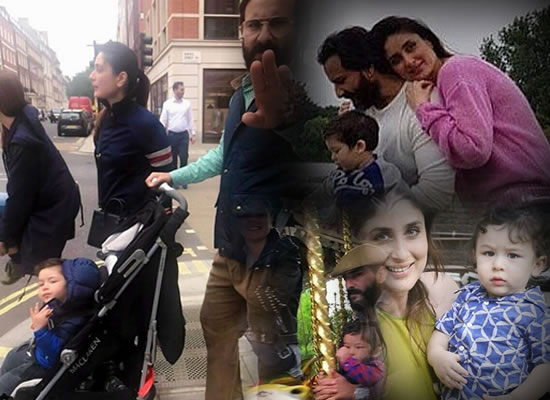 Saif Ali Khan's perfect family picture with Taimur and Kareena!