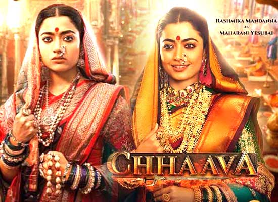 Chhaava: Rashmika Mandanna Radiates Royal Elegance as Maharani Yesubai!