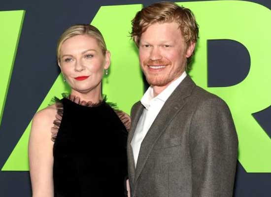 Kirsten Dunst opens up about her Civil War scene with hubby Jesse Plemons!