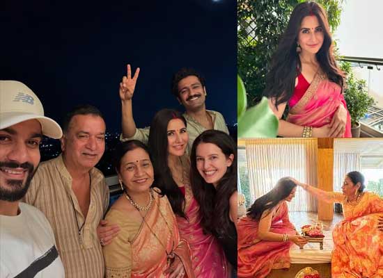 Katrina and Vicky Kaushal to share loveable moments from their Karwa Chauth 2024 celebration!