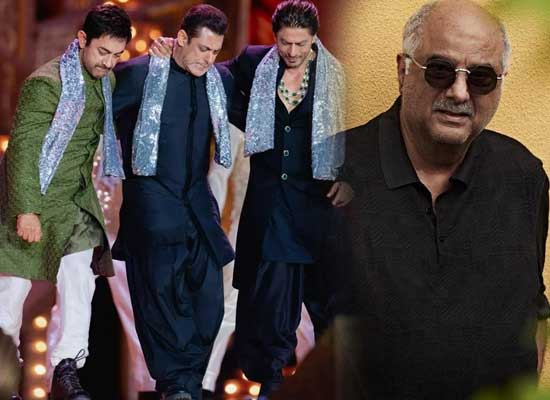 Boney Kapoor talks about superstars Shah Rukh Khan, Salman Khan and Aamir Khan!