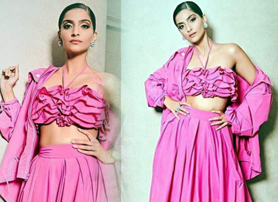 Sonam Kapoor's stylish pink avatar in Dubai!