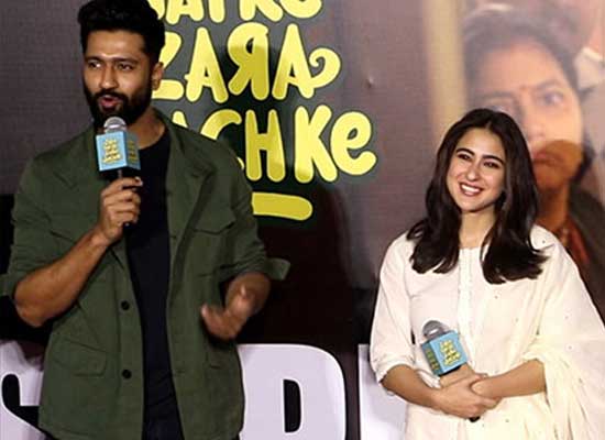 Vicky Kaushal reveals Sara Ali Khan stole a pillow from airport lounge!