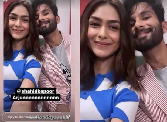 Mrunal Thakur to share a loveable selfie with Jersey co-star Shahid Kapoor! Mrunal Thakur to share a loveable selfie with Jersey co-star Shahid Kapoor!
