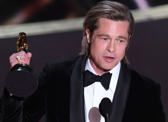 Brad Pitt dedicates his Oscars 2020 Academy Award to his kids!