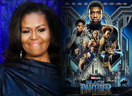 Black Panther will inspire people of all backgrounds to dig deep, says Michelle Obama!