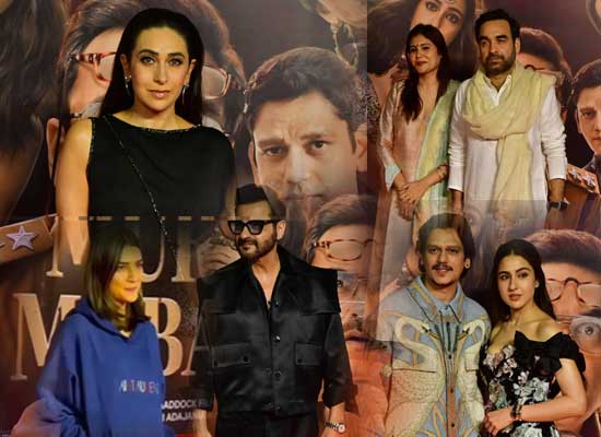 Bollywood celebs attend the special screening of Murder Mubarak!