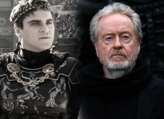 Ridley Scott recalls Joaquin Phoenix almost quitting 2000s Gladiator!