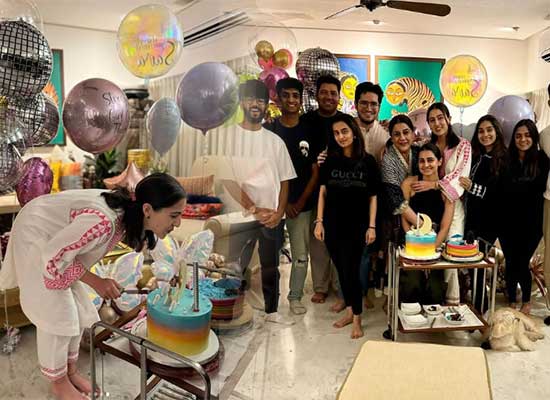 Sara Ali Khan celebrates her birthday with underprivileged kids!