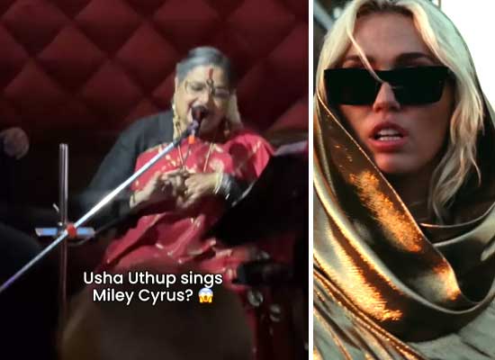 Usha Uthup desires to work with Miley Cyrus!