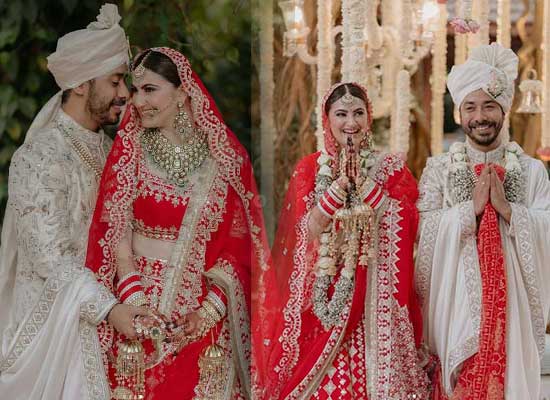 Drishyam 2 director Abhishek Pathak ties the knot with actress Shivaleeka Oberoi in Goa!