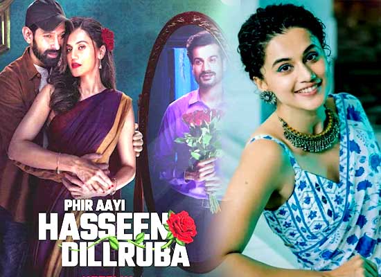 Taapsee Pannu's hint for Hasseen Dillruba 3 with Vikrant Massey!